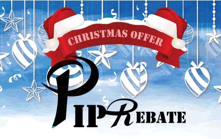 PipRebate Christmas Offer Rate