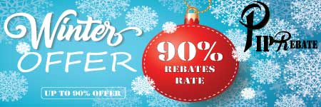 PipRebate Christmas Offer Rate